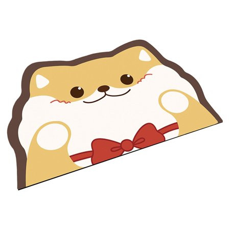 Floor Mat Water Absorbent Door Cushion 40x60cm Foot Pad Cartoon for Bathroom Shiba Inu | Walmart (US)