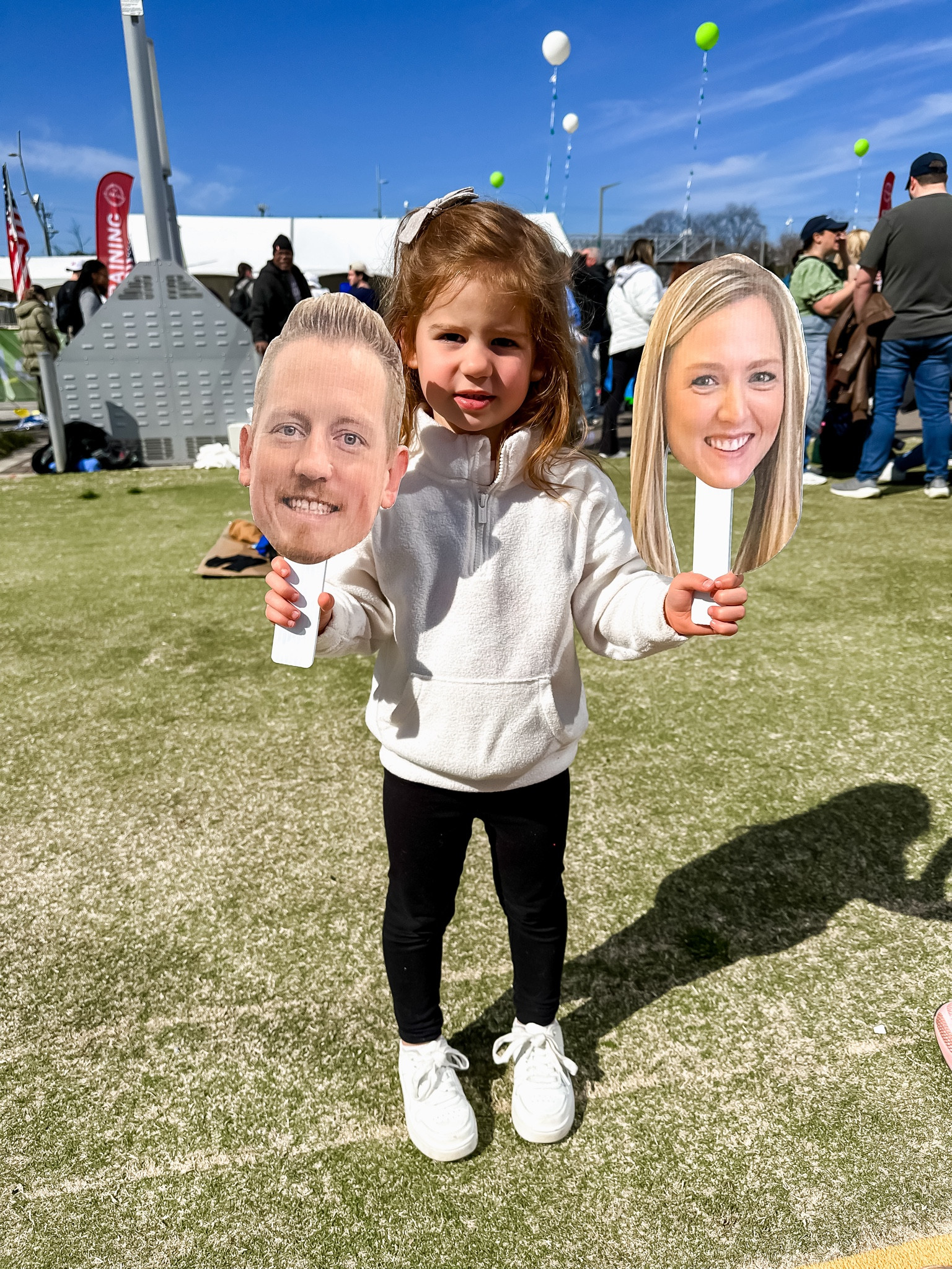 Personalized Fun Face Signs that we used for the Atlanta Marathonn

#LTKfindsunder50 #LTKparties