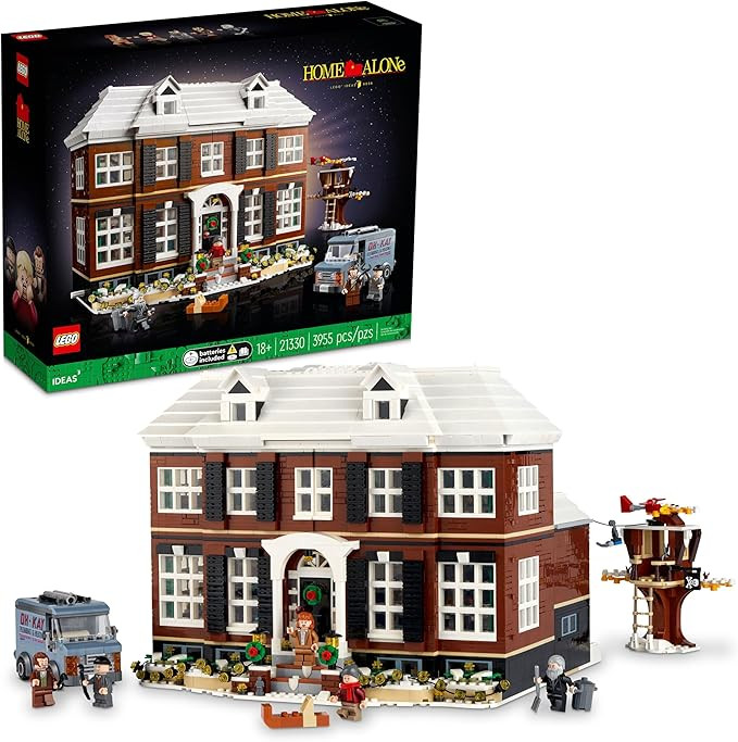 LEGO Ideas Home Alone McCallisters' House Building Set for Adults - Collectible Movie Model Kit f... | Amazon (US)