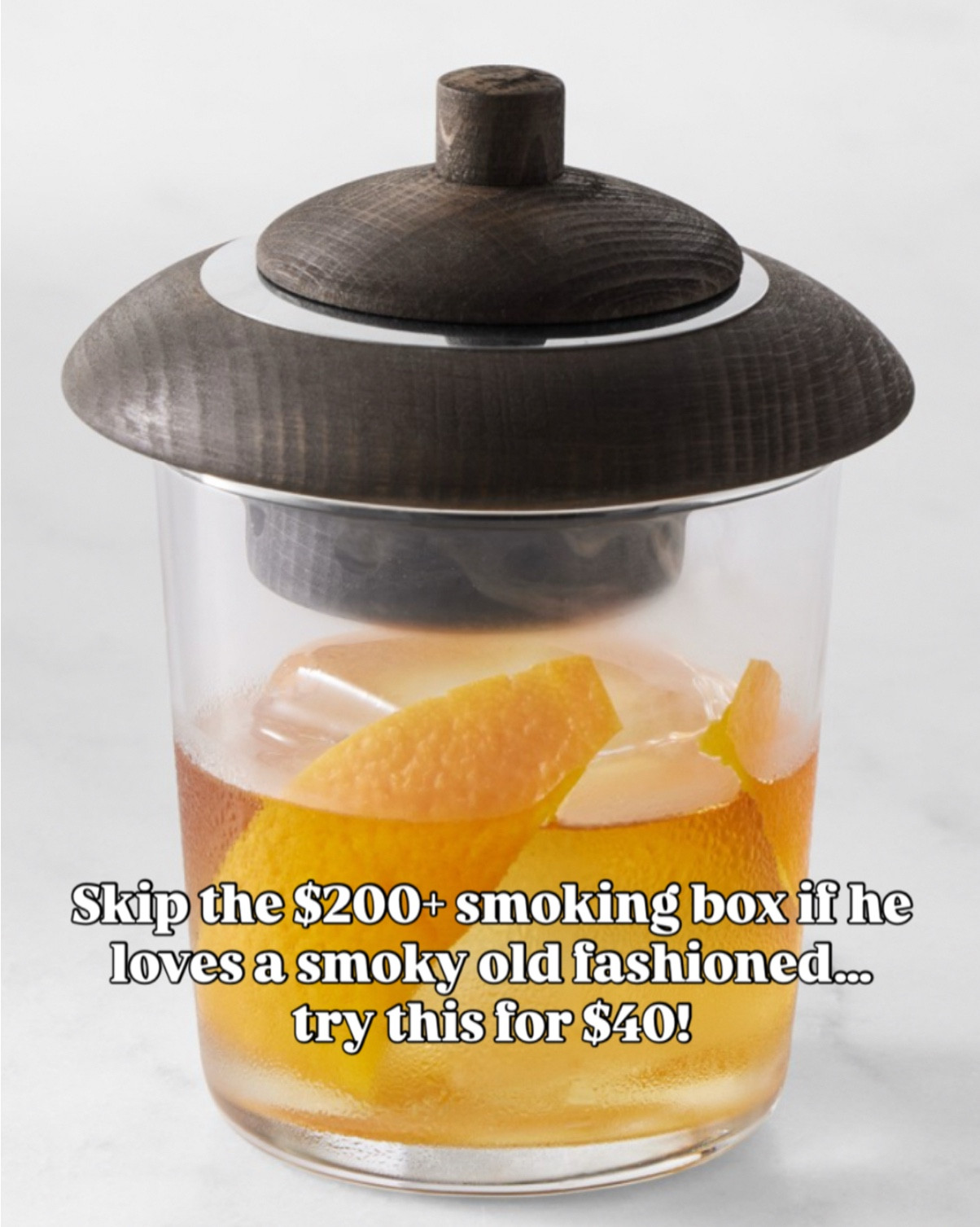 Make smokey cocktails w/ this! Be sure to buy wood chips too! 
(Not included)



Men’s gift guide
Gift guide
Dad
Husband 

#LTKFindsUnder50 #LTKGiftGuide #LTKFindsUnder100