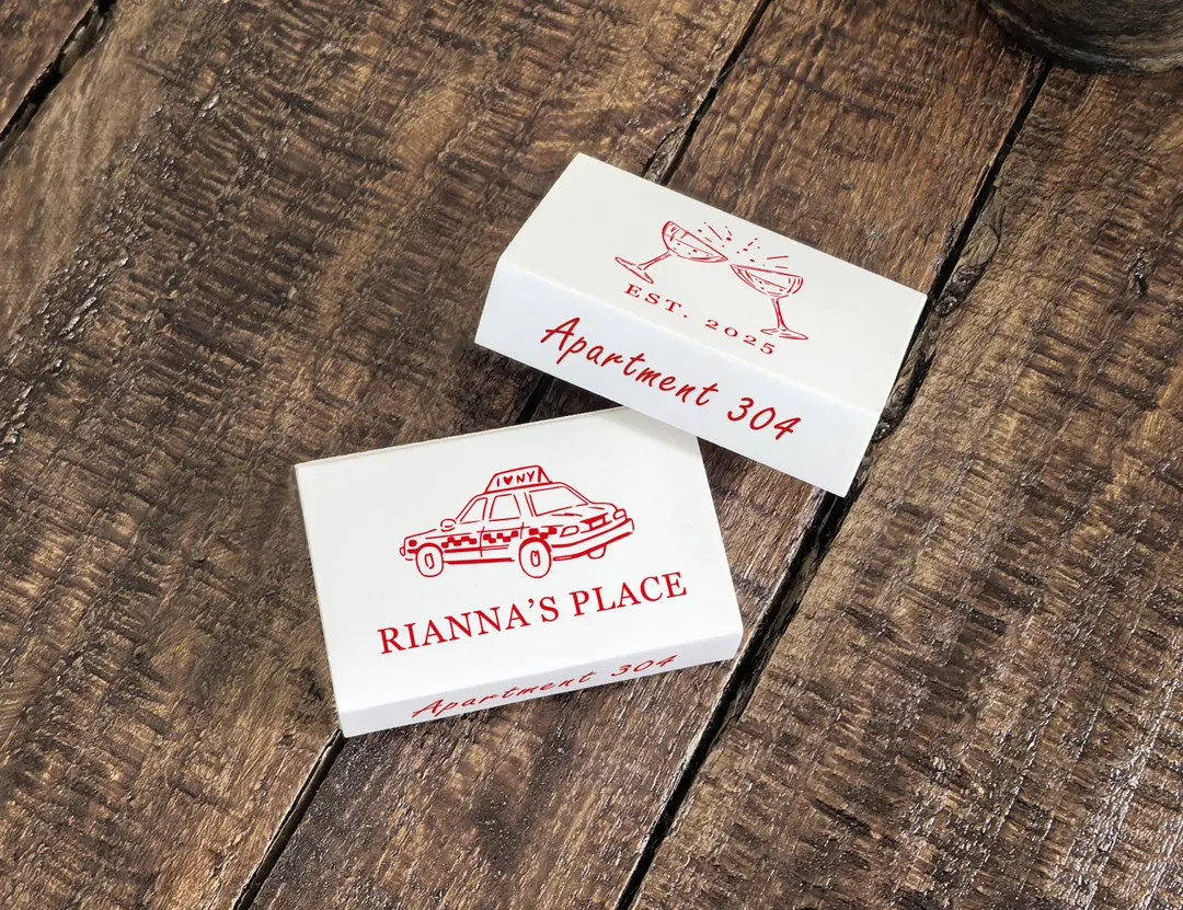 Personalized Housewarming Matchboxes, Housewarming Party Favors, Custom Matches for Realtor Closi... | Etsy (US)
