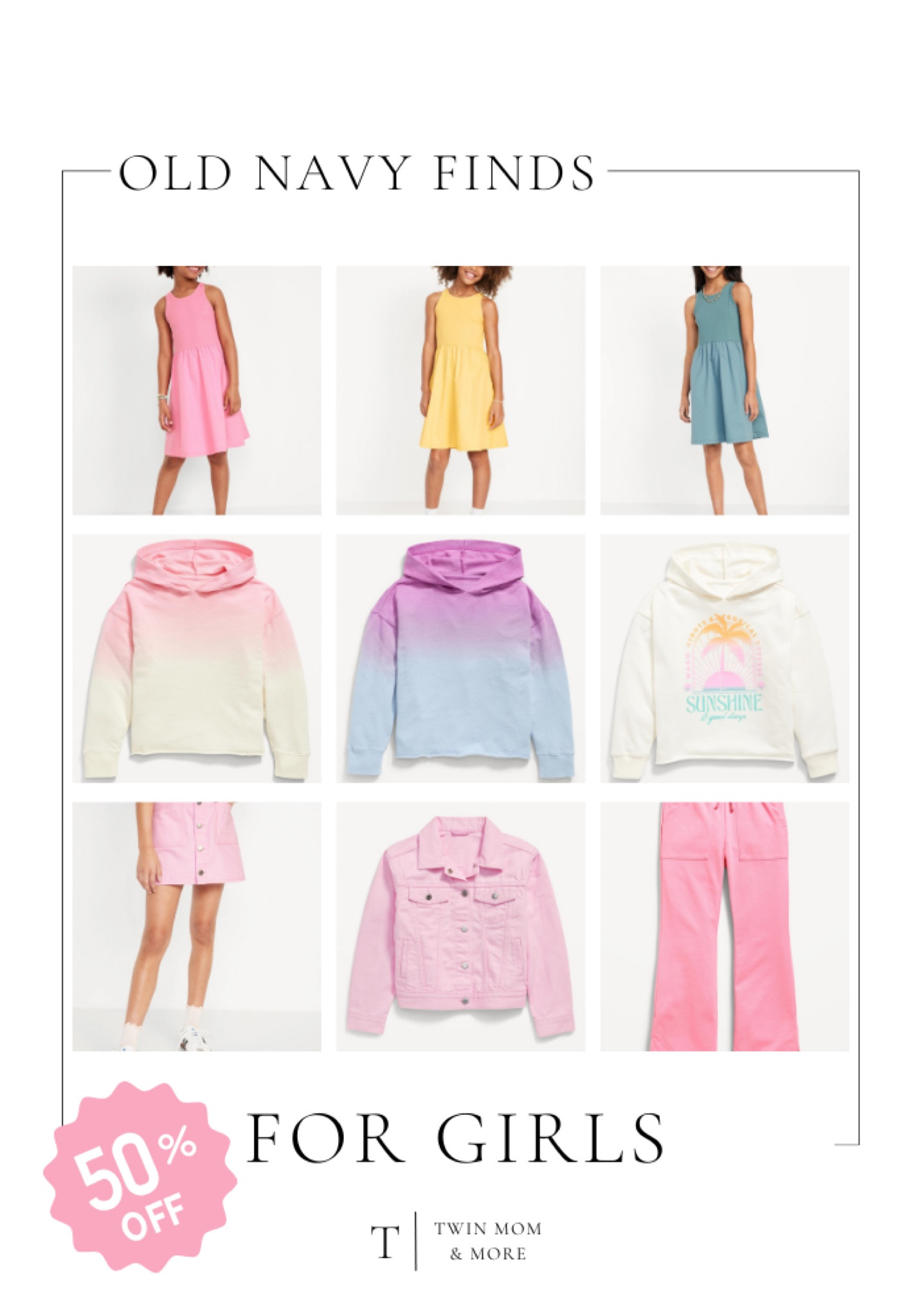 Old navy finds for girls, all 50% off today!

#LTKkids #LTKsalealert