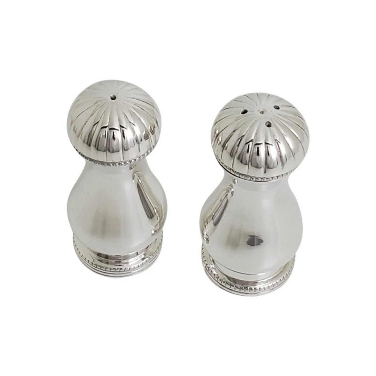 Fluted Salt and Pepper Shaker Set | Brooke & Lou | Brooke and Lou