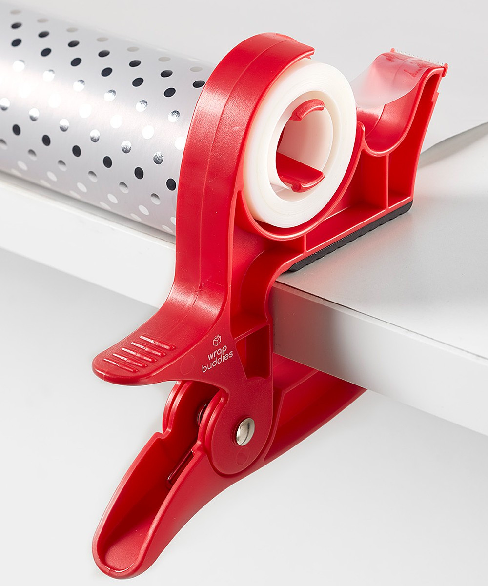 Wrap Buddies Tape Dispensers Red - Cherry Gift Wrap Assistant | Zulily