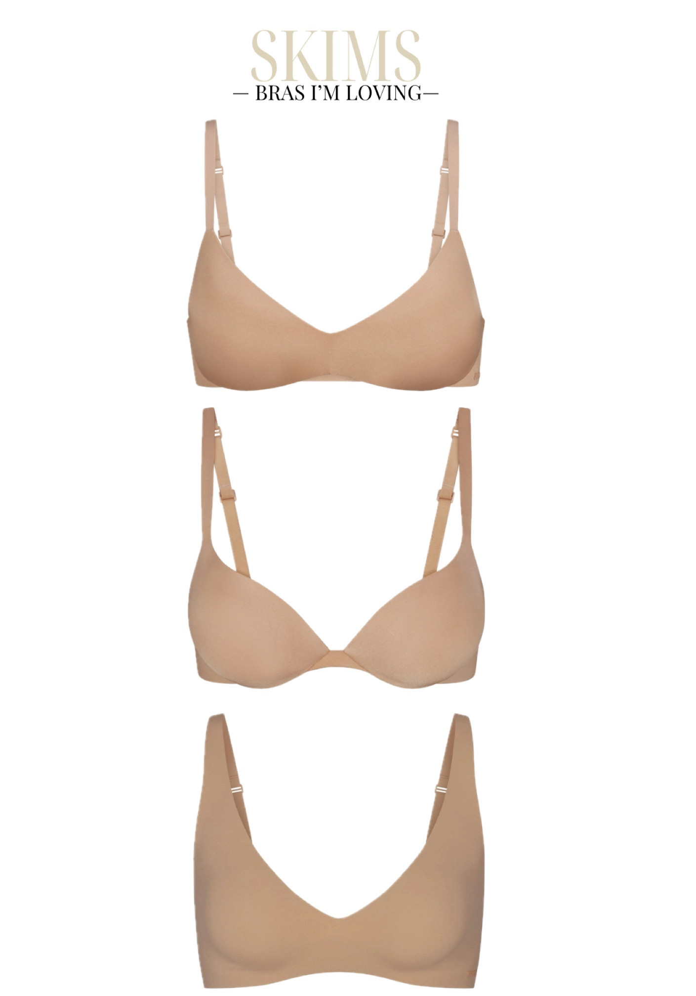 Skims Bras I’m loving 

#LTKfindsunder100 #LTKstyletip