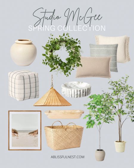 Target Studio McGee 2023 Spring collection!

Spring decor, target style, target find, McGee and Co, studio McGee, vase, pouf, ottoman, gingham pillow, fake tree, faux tree, wall art, baskets, kitchen, pendant, Serena and Lily, dupe 

#LTKhome #LTKstyletip #LTKSeasonal