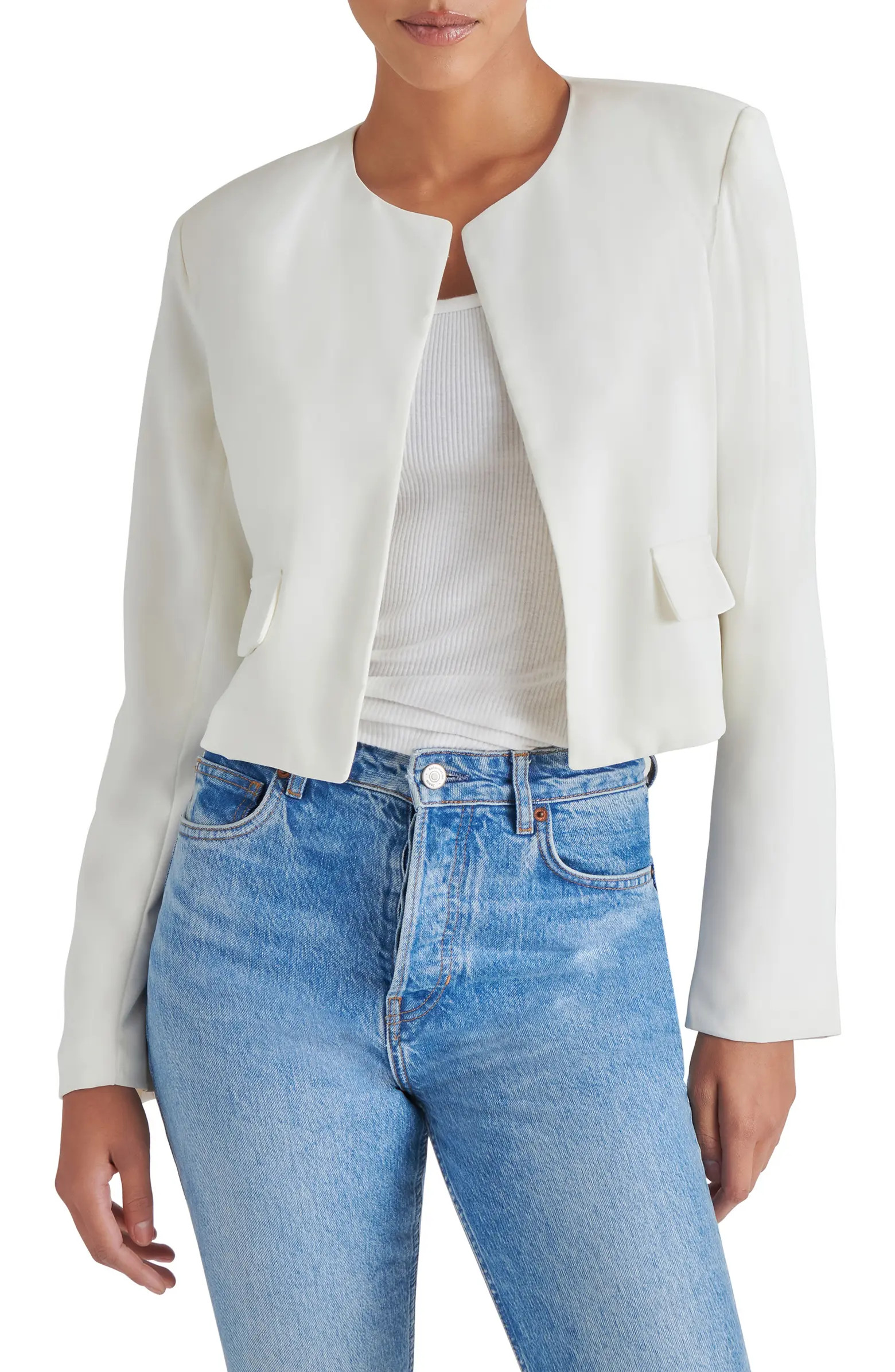 Steve Madden Serene Crop Blazer | Nordstrom | Nordstrom