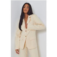 Tall Off White Oversized Blazer | PrettyLittleThing CAN