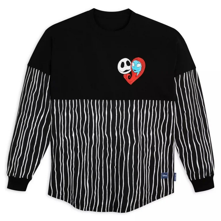 Disney Parks The Nightmare Before Christmas Jack Skellington & Sally Spirit Jersey Size Large - W... | Walmart (US)
