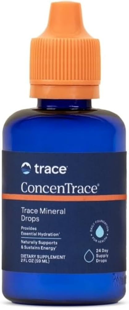 Trace Minerals ConcenTrace Trace Mineral Drops - Liquid Supplement for Bone & Joint Support - Aid... | Amazon (US)