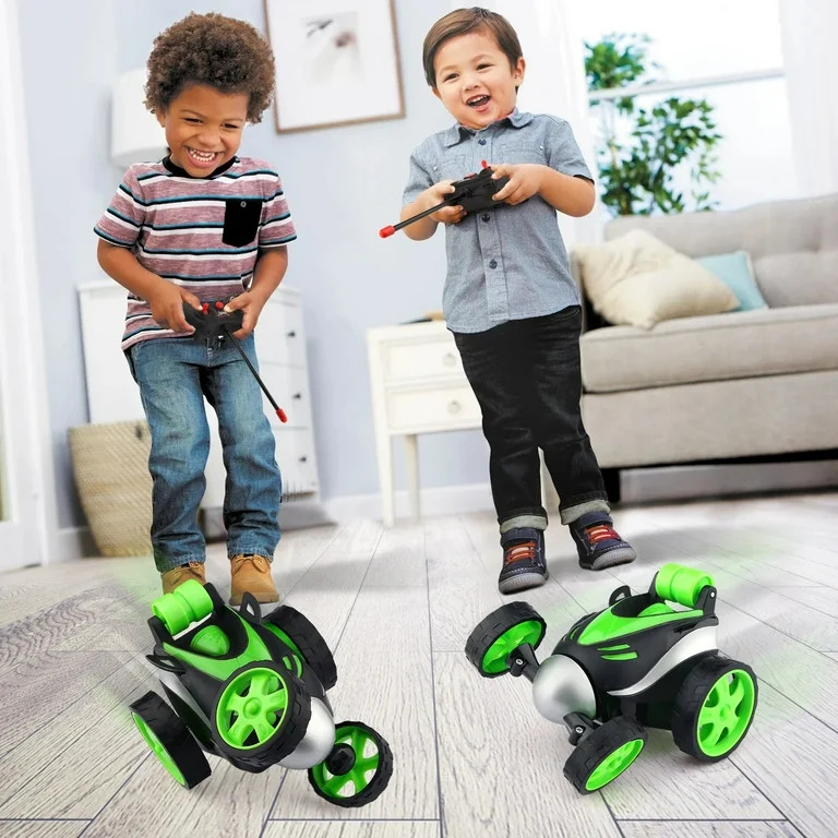 Growsly Rolling Remote Control Car, RC Roller Stunt Car 360 Degree Rotation Gifts for Kids Racing... | Walmart (US)