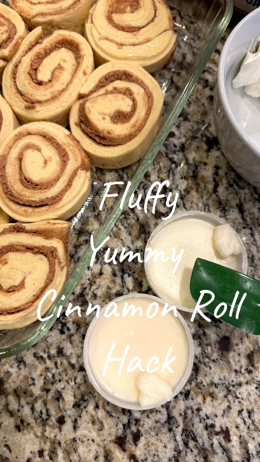☕️ Fluffy, Yummy, Cinnamon Roll Hack! ✨
If you want Cinnabon-level cinnamon rolls without the Cinnabon price you NEED to try this viral hack. 🥐☁️ I’ve shared before, but like this one even better! 

I used 2 packs of the Grands rolls and they turned out absolutely pillow-soft! The secret is the heavy cream bath and that extra cream cheese frosting upgrade. No overnight wait required—just bake and eat! 😋
THE HACK:
✅ 2 cans of Cinnamon Rolls (Grands size!)
✅ 1 - 1.5 cups Heavy Cream
✅ Melted butter + Brown sugar drizzle
✅ Cover tightly with foil and bakee
✅ Pro Tip: Mix 2-4oz of cream cheese into the store-bought icing for that bakery finish!
Everything I used to make these is linked! 👇

#CinnamonRollHack #BrunchIdeas #EasyRecipes #BakingHacks #CinnabonDupe #Foodie #KitchenEssentials

#LTKfoodie #LTKdayinmylife #LTKmorningroutine