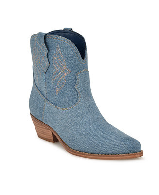 Nine West Women's Texen Western Ankle Booties - Macy's | Macy's