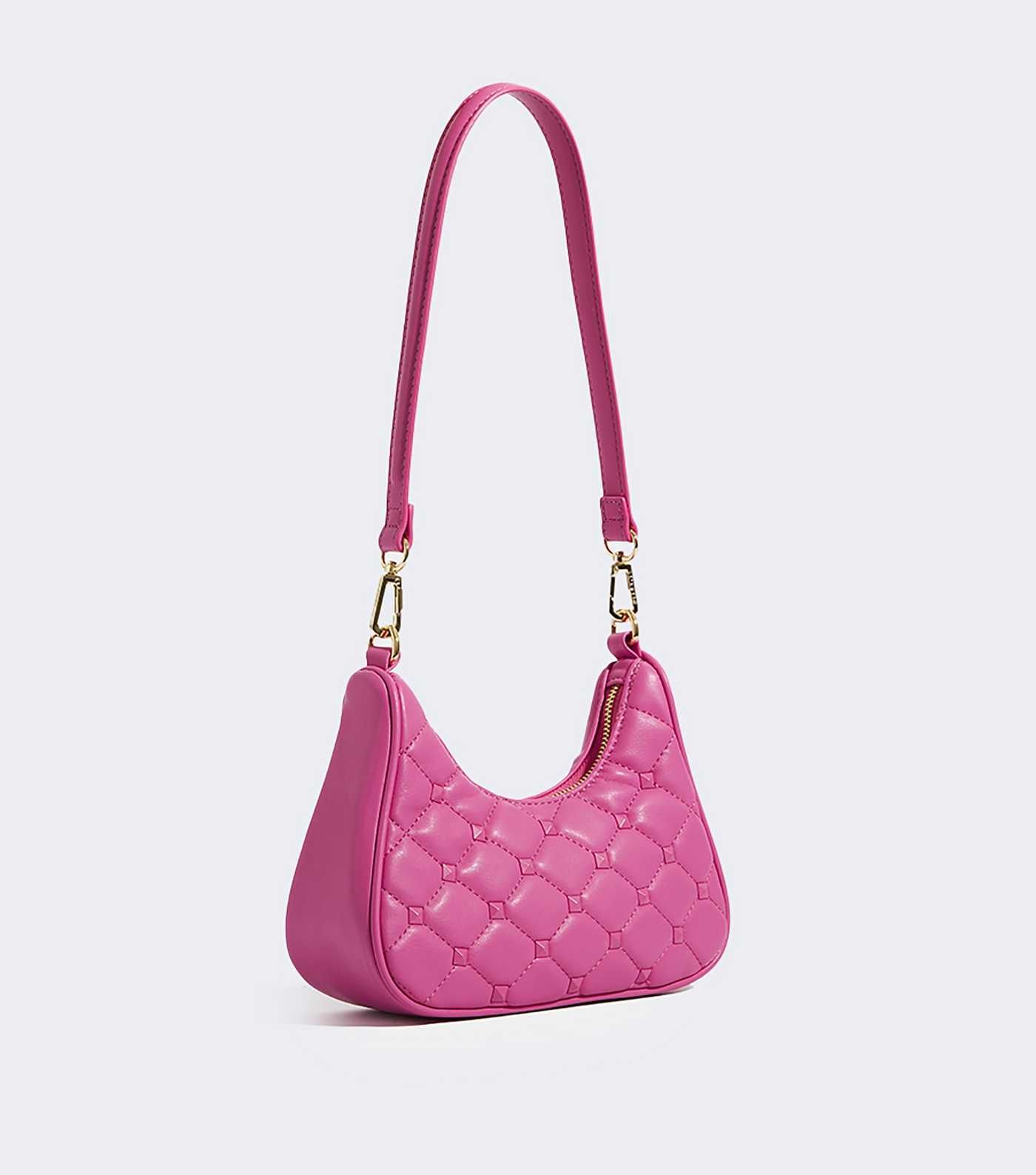 Skinnydip Pink Leather-Look Quilted Cross Body Bag
						
						Add to Saved Items
						Remove f... | New Look (UK)
