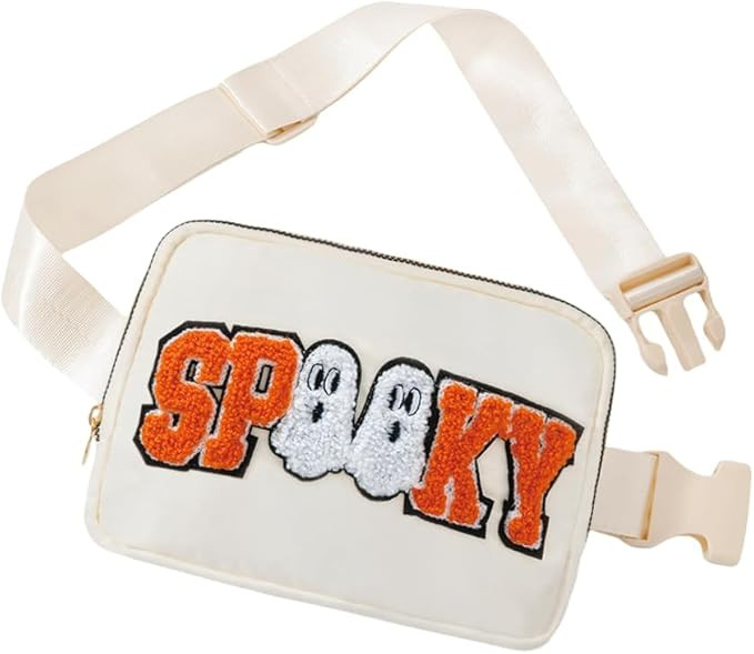 Boo Basket Stuffers for Teens，Halloween Crossbody Bag Halloween Spooky Pumpkin Purse for Kids, ... | Amazon (US)