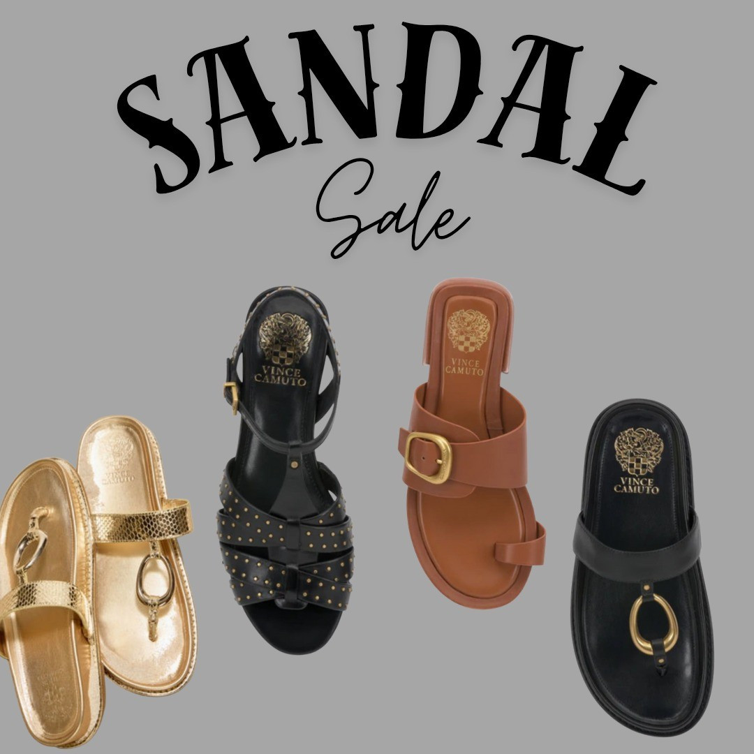 Labor Day Sale extended at Vince Camuto.  End of season sandal sale.

#LTKSaleAlert #LTKShoeCrush #LTKFindsUnder100