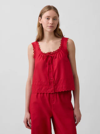 Embroidered PJ Tank | Gap (CA)