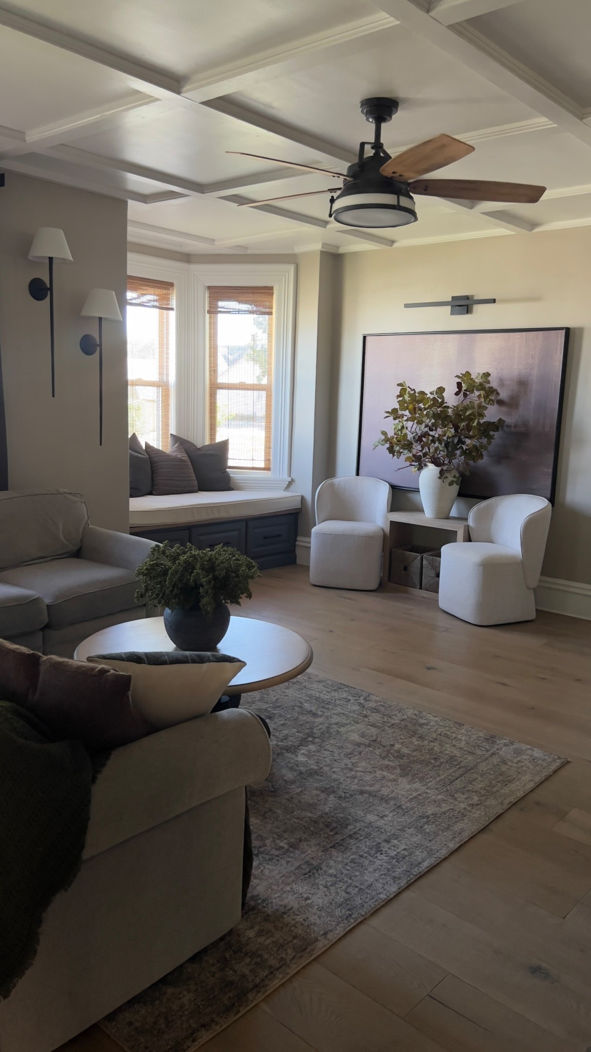 Cozy, Fall Decor 

Save your favorites & LTK will automatically notify you if something goes on sale!

Modern Traditional Design | Bay Window Styling | Accent Chairs | Oversized Abstract Art | Modern Wall Sconce | Moody Throw Pillows

#LTKHome #LTKSeasonal