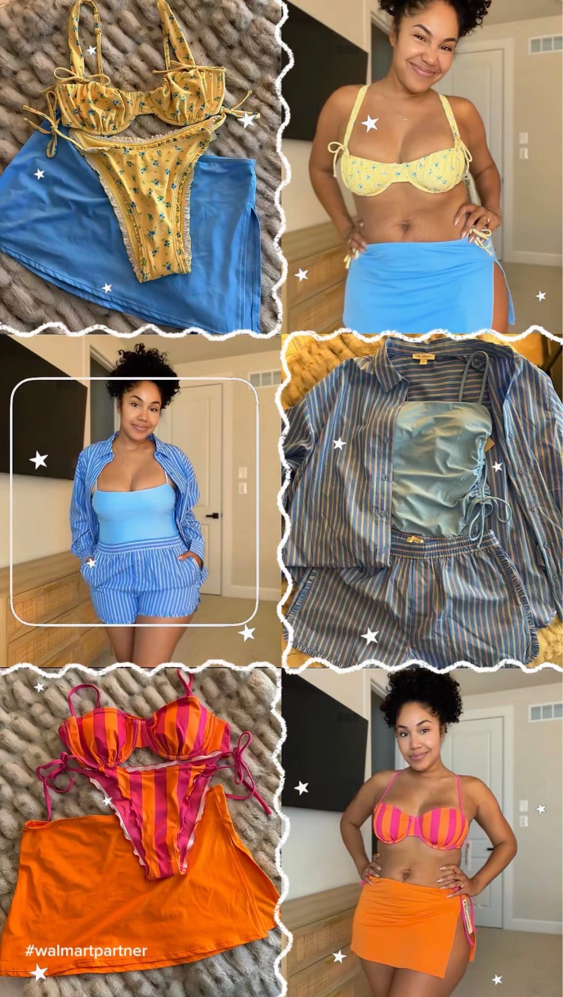 Partnering with Walmart to share some summer finds that are way too good not to share. ☀️

I put together three swimsuit + cover-up combos that are cute, easy to wear, and look so much more expensive than they are. The prints, the fit, the quality, the details… Walmart understood the assignment.

Whether you’re headed to the pool, the beach, or just planning your next vacation, these are definitely worth adding to your cart.

Linking everything so you can shop your favorites online.

@walmartstyle #WalmartPartner #WalmartStyle

#LTKSeasonal #LTKootd #LTKSwim