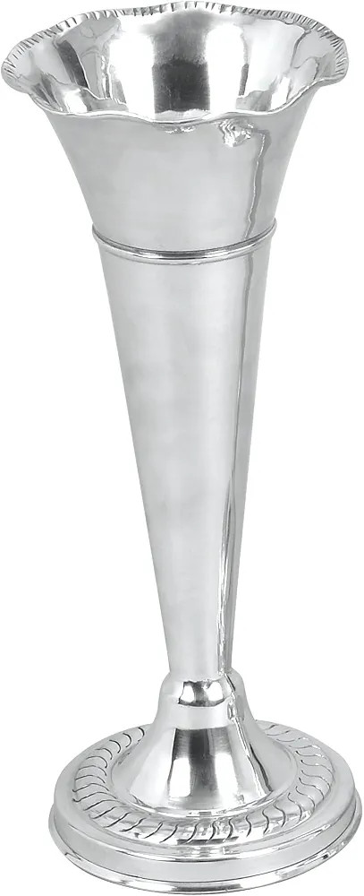 The Novogratz Aluminum Metal Decorative Vase Flute Shaped Centerpiece Vase, Flower Vase for Home ... | Amazon (US)
