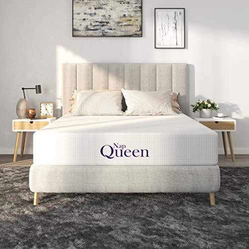 NapQueen 10 Inch Bamboo Charcoal Queen Size Medium Firm Memory Foam Mattress, Bed in a Box | Amazon (US)