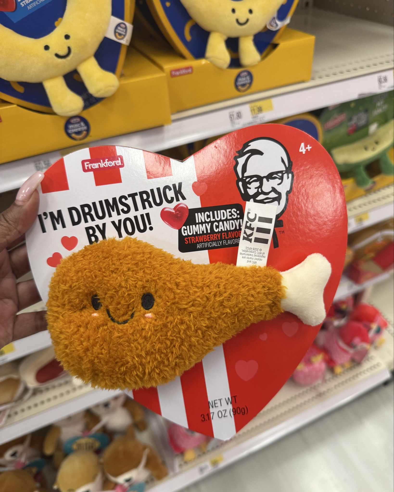 These food inspired valentines come with a plushie but I lowkey wish they were flavored like the foods 🤣. Who’s getting a pickle valentine this year??

#LTKFindsUnder50 #LTKdayinmylife #LTKSeasonal