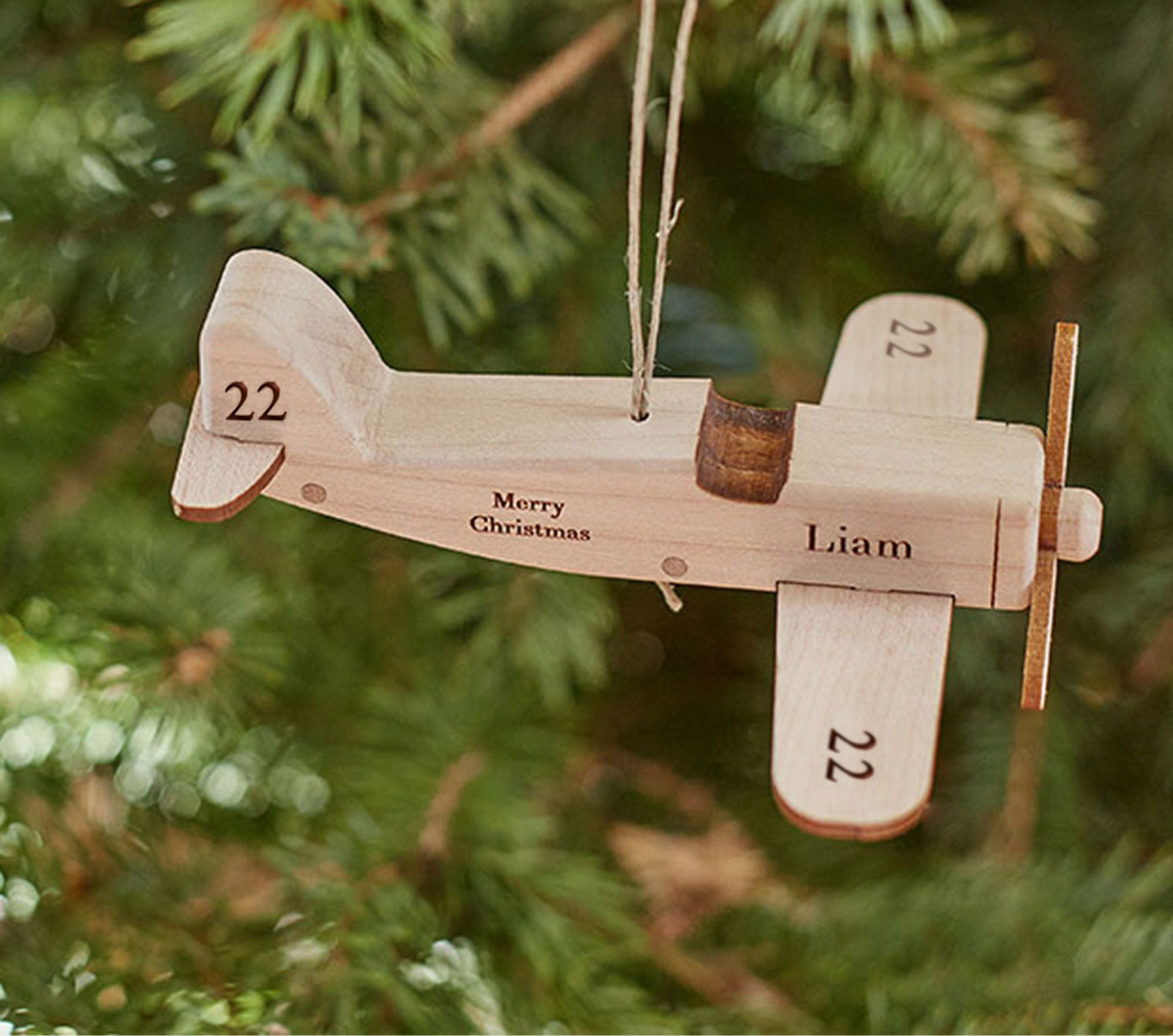 Airplane ornament ✈️

#LTKHoliday #LTKSeasonal #LTKkids