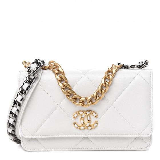CHANEL

Goatskin Quilted 19 Wallet On Chain WOC White


112 | Fashionphile