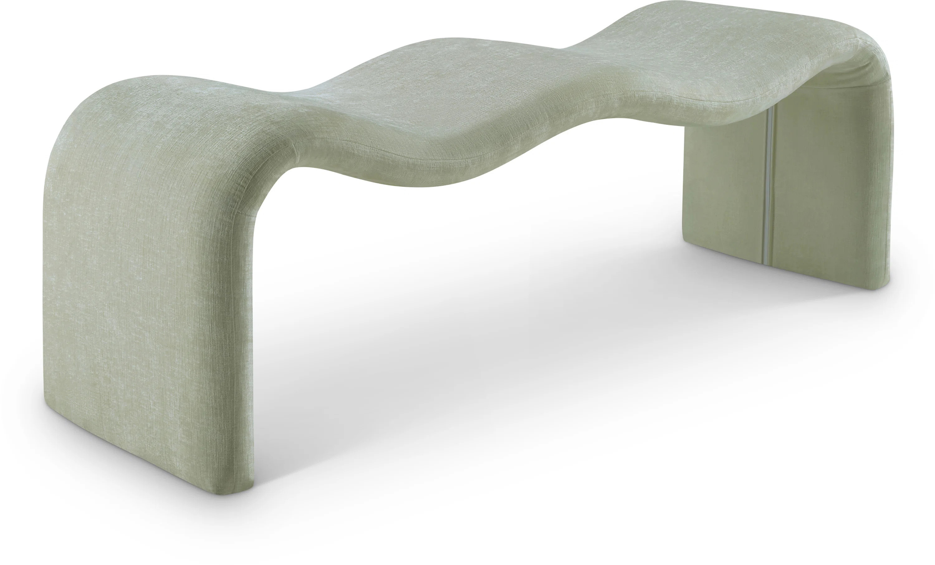 Monifa Chenille Fabric Bench | Wayfair North America