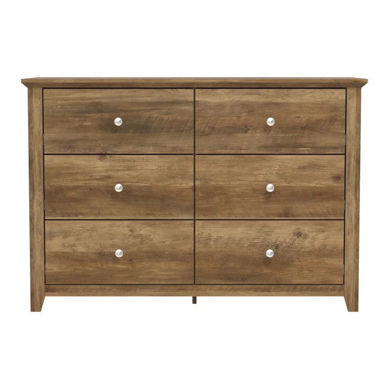 Tevrat 6 Drawers Double Dresser | Wayfair North America