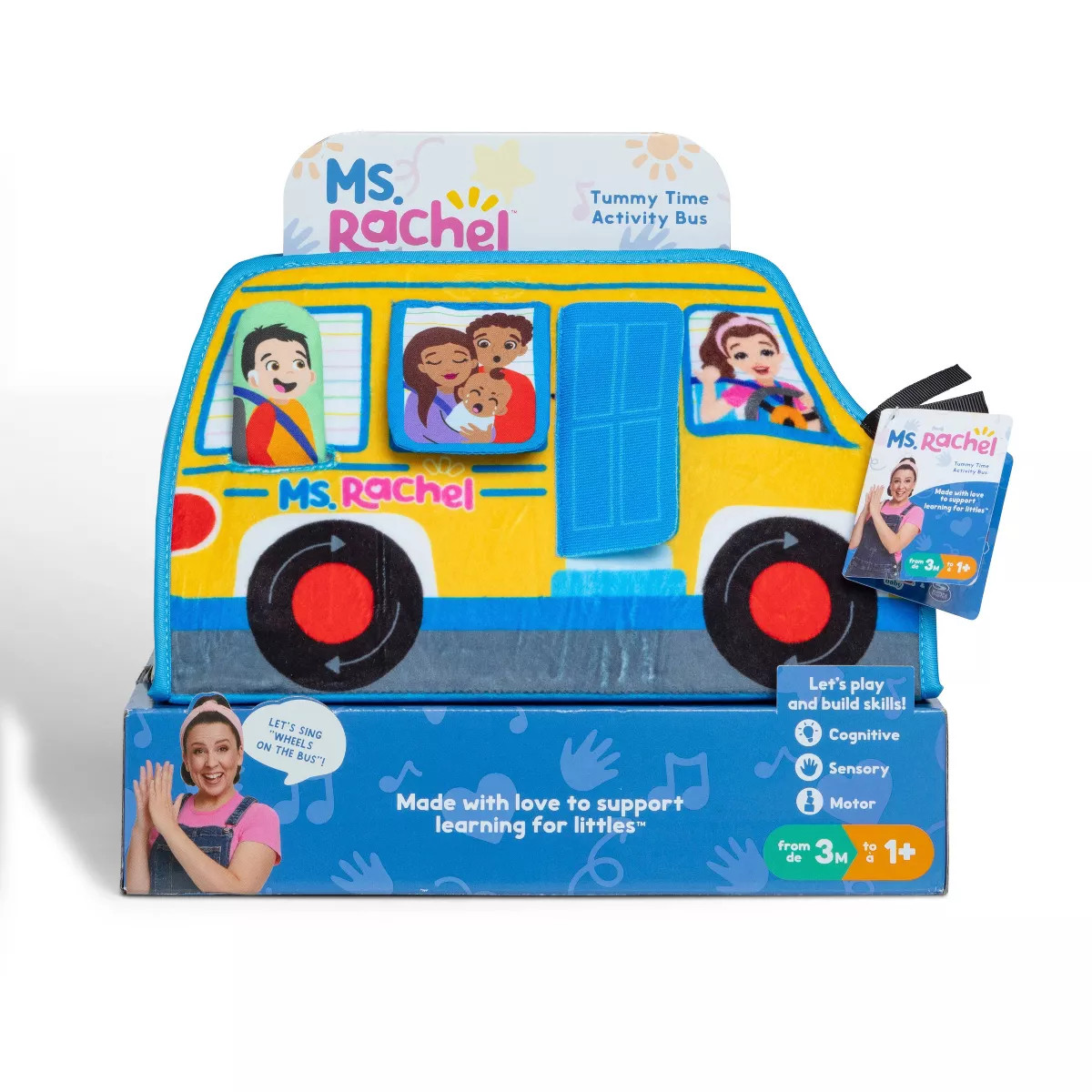 Ms. Rachel Tummy Time Activity Bus | Target
