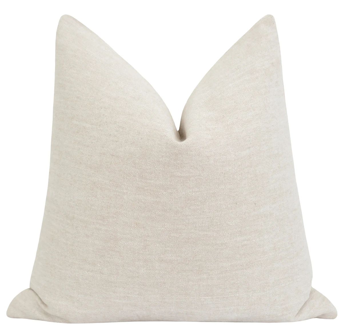 Lexington Birch Solid Linen Pillow | Land of Pillows