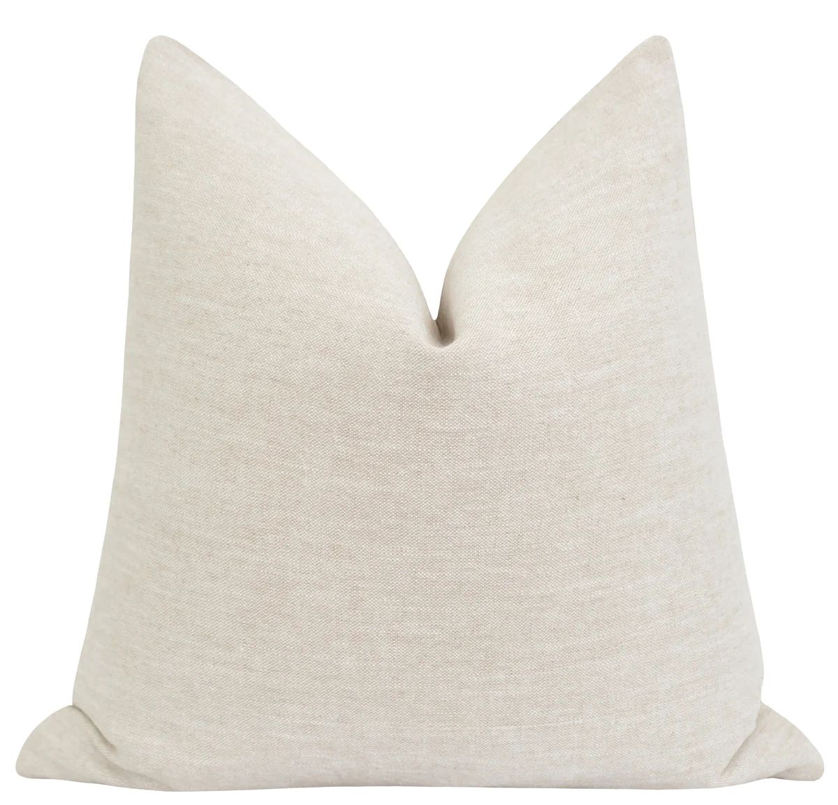 Lexington Birch Solid Linen Pillow | Land of Pillows