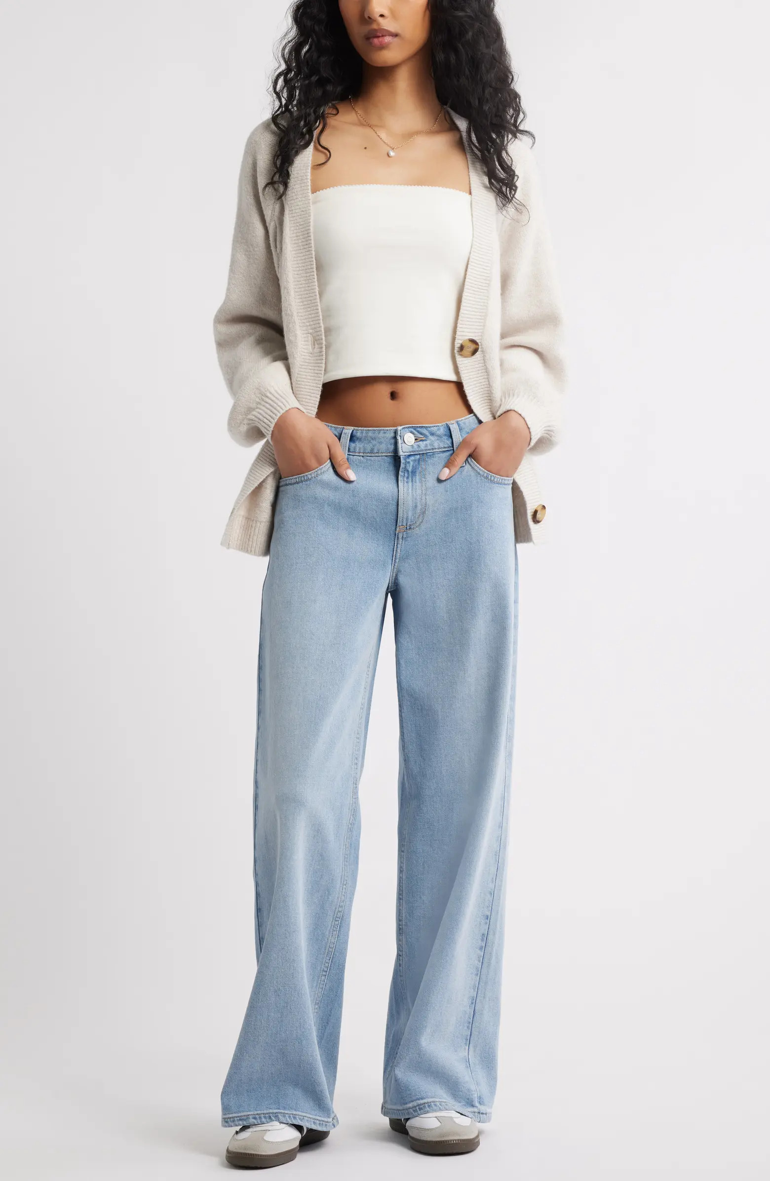Low Rise Baggy Wide Leg Jeans | Nordstrom