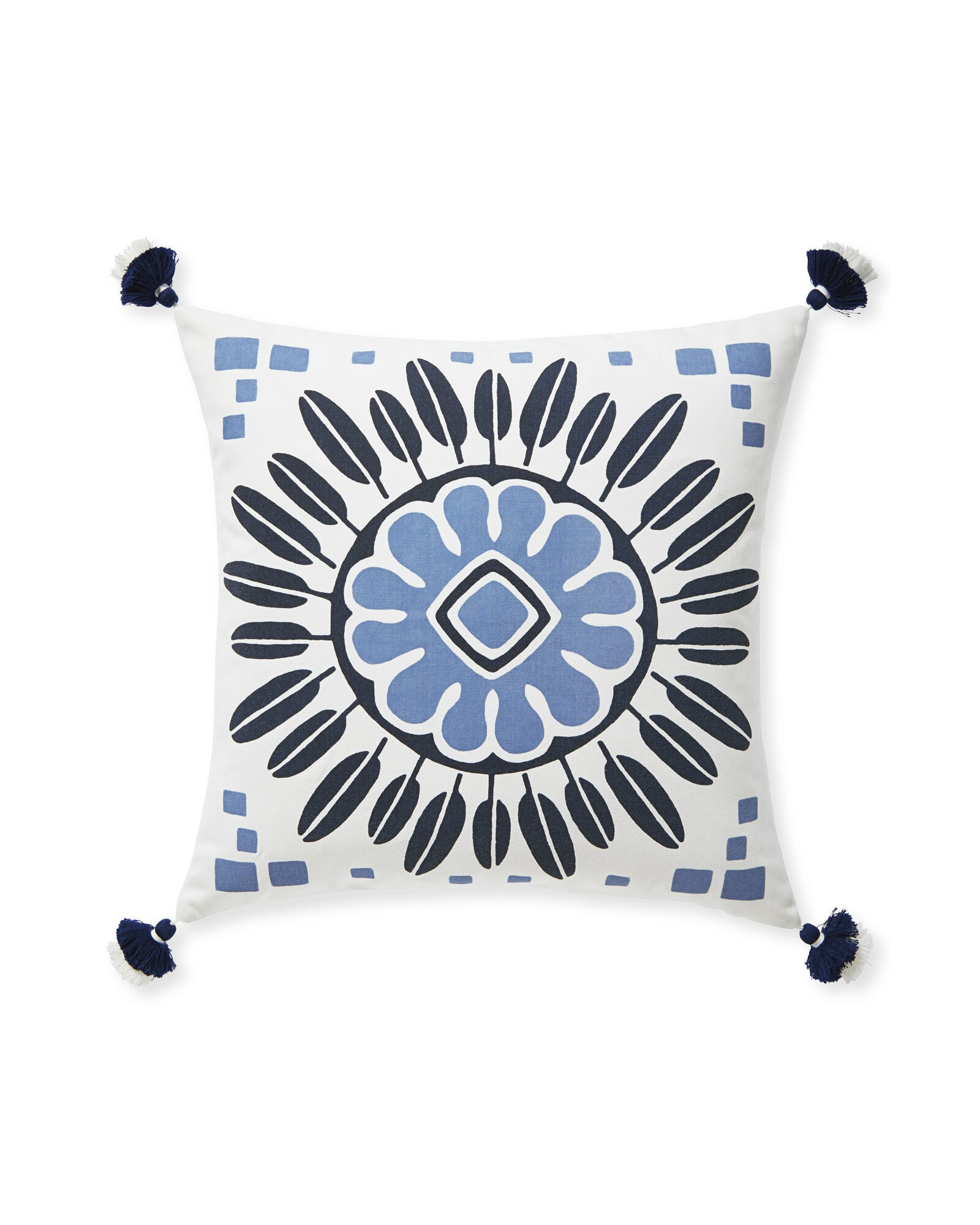 Campania Medallion Pillow Cover | Serena and Lily