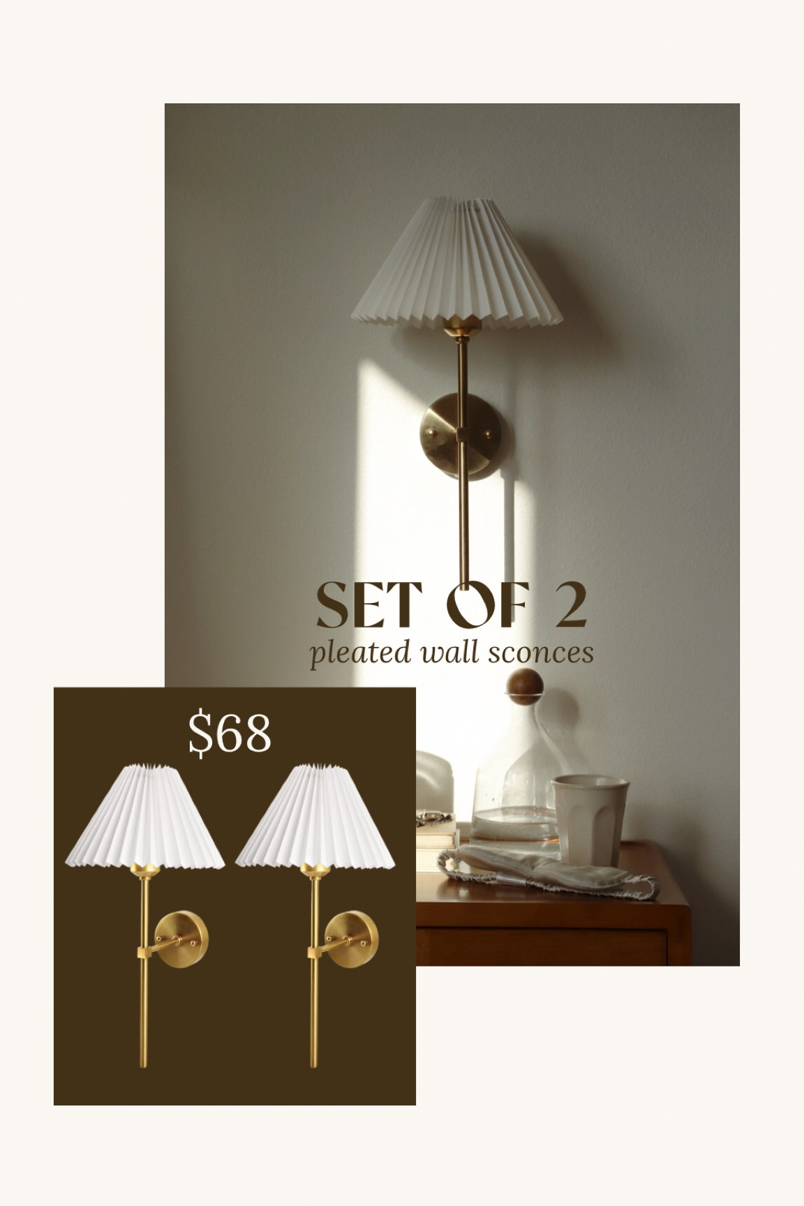 my favorite wall sconces are $68 for a set of two!! 

#LTKunder100 #LTKsalealert #LTKhome