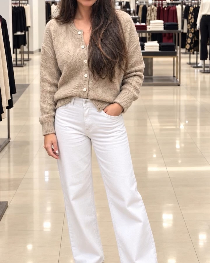 White jeans after Labor Day? Absolutely 🤍

I found the perfect wide-leg pair for transitioning into fall. Style them with a cozy neutral cardigan and animal-print shoes for an easy outfit that still feels polished.

I’m 5’4” and usually wear a size 6/8. Linking the jeans, cardigan and shoes!

#LTKootd #LTKSeasonal #LTKMidsize

#LTKmomlife #LTKOver40 #LTKSeasonal