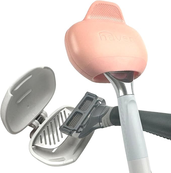 Haven Clip On Razor Protector for Men and Women - Premium Razor Covers Designed to Last - 2 pack ... | Amazon (US)