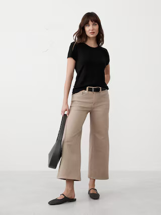 Timeless Crew-Neck T-Shirt | Banana Republic Factory