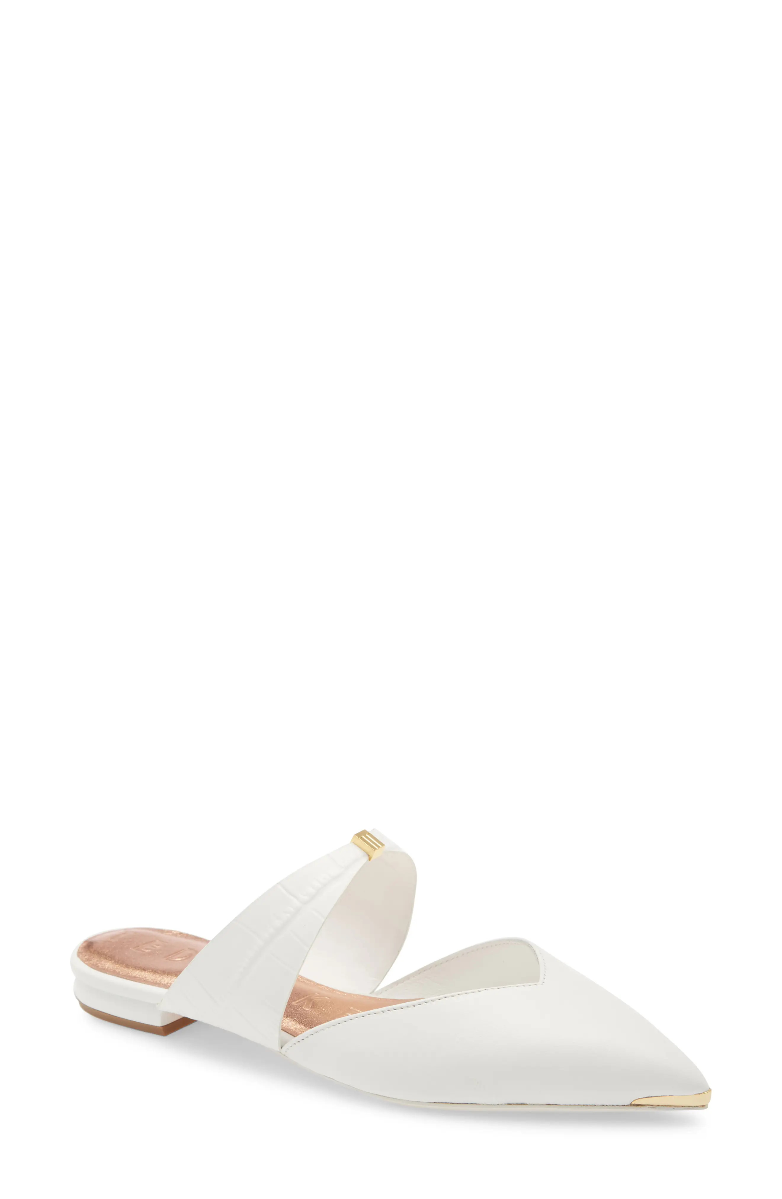 Women's Ted Baker London Lorana Mule, Size 5US - White | Nordstrom