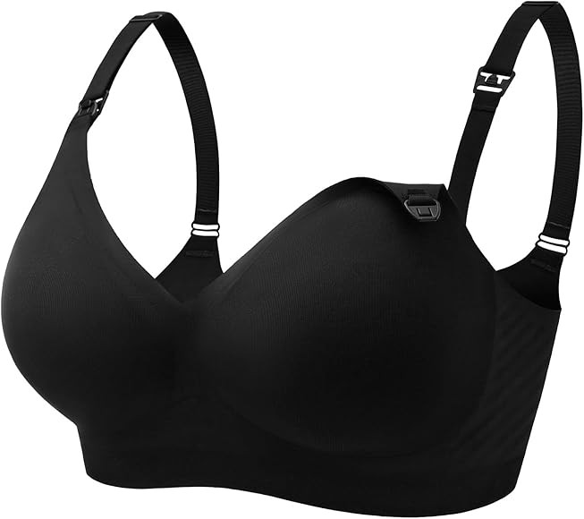 HOFISH Soutien-gorge d'allaitement confortable sans couture sans armatures avec rallonges de sout... | Amazon (CA)