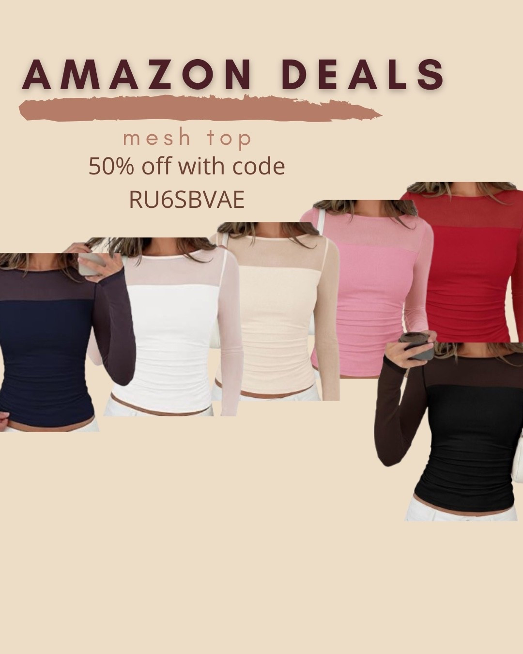$8 ends 7/12

Amazon fashion
Amazon deals
Mesh top
Date night outfit

#LTKSaleAlert