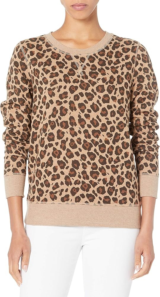 Amazon Essentials Women's Fleece Crewneck Sweatshirt (Available in Plus Size) | Amazon (US)