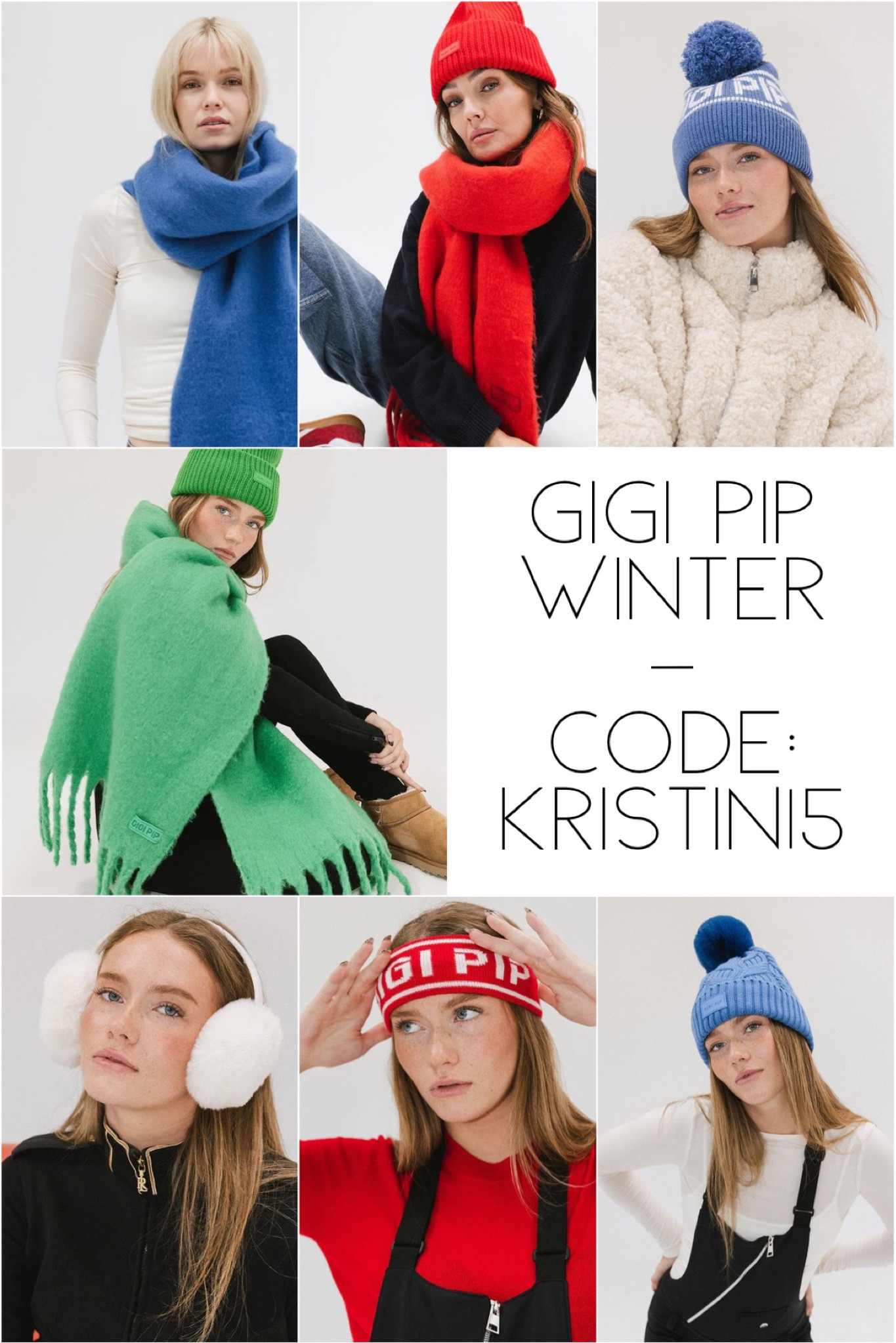 Gigi Pip Winter Collection 
Code: Kristin15 



#LTKfindsunder100 #LTKGiftGuide #LTKSeasonal