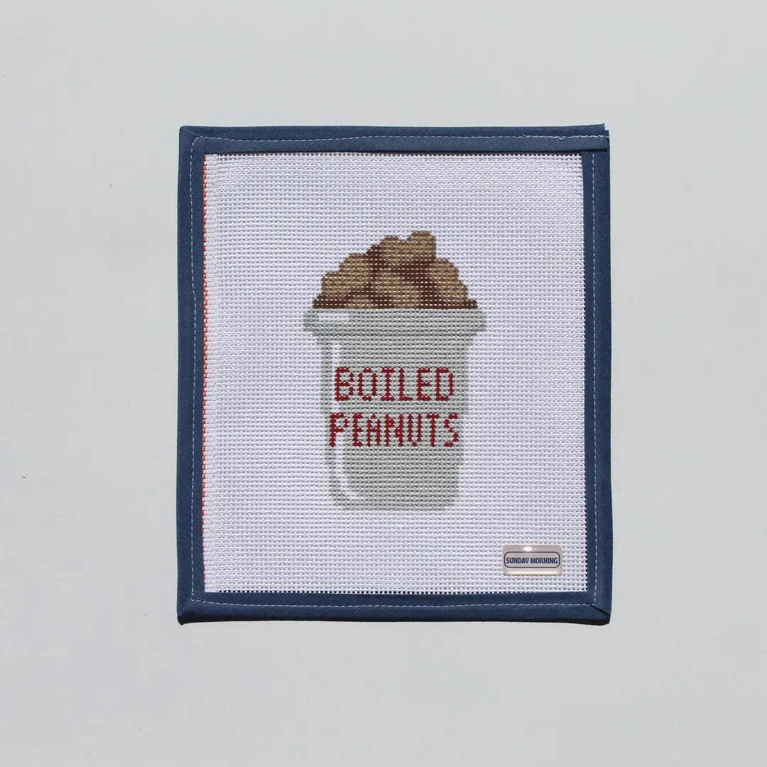 Boiled Peanuts Needlepoint Canvas - PREORDER - Etsy | Etsy (Global)