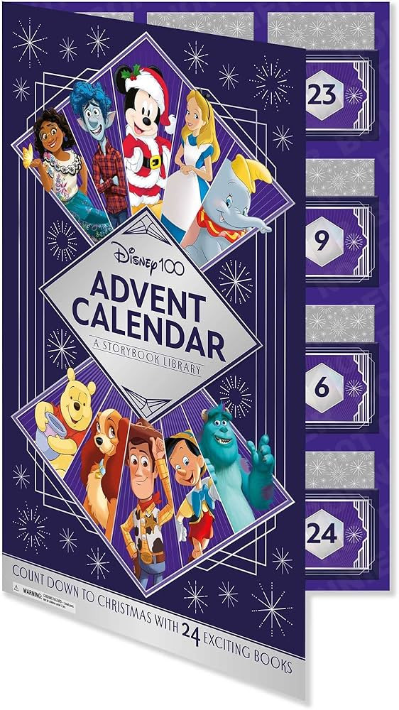Disney 100 Advent Calendar a Storybook Library: Countdown to Christmas with 24 Exciting Storybook... | Amazon (US)