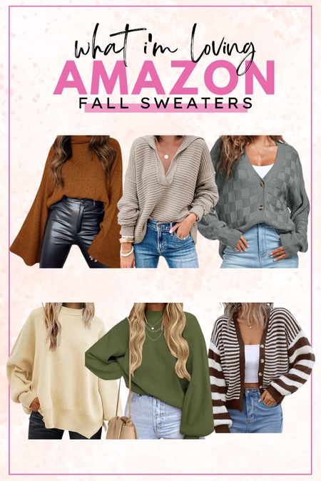 Fall sweaters • cute amazon sweaters • cozy outfit • amazon finds

#LTKSeasonal #LTKfindsunder50