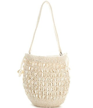 Antonio Melani x M.G. Style Pearl Sands Slouchy Drawstring Bucket Bag | Dillard's | Dillard's