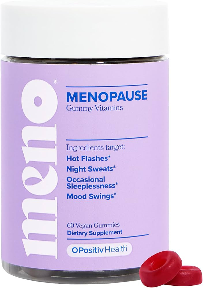 O Positiv MENO Gummies for Menopause, 30 Servings (Pack of 1) - Hormone-Free Supplements for Wome... | Amazon (US)