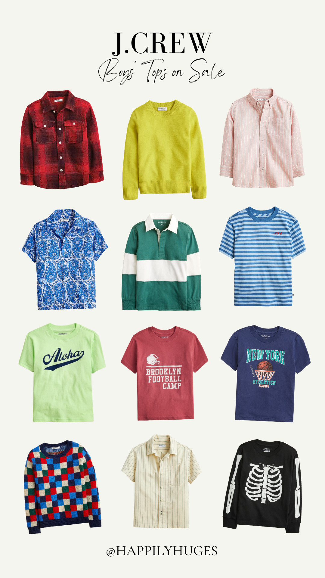 From playtime to outings, find boys’ tops on sale at J.Crew. 

 #LTKSaleAlert #LTKKids